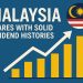 Malaysia shares with solid dividend histories